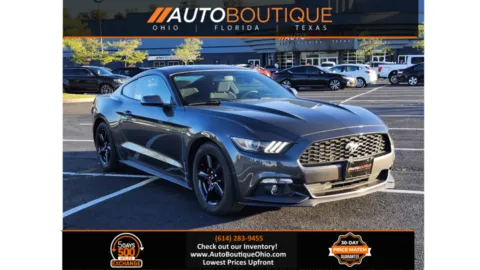 Gray 2017 Ford Mustang V6 for sale in Columbus, OH