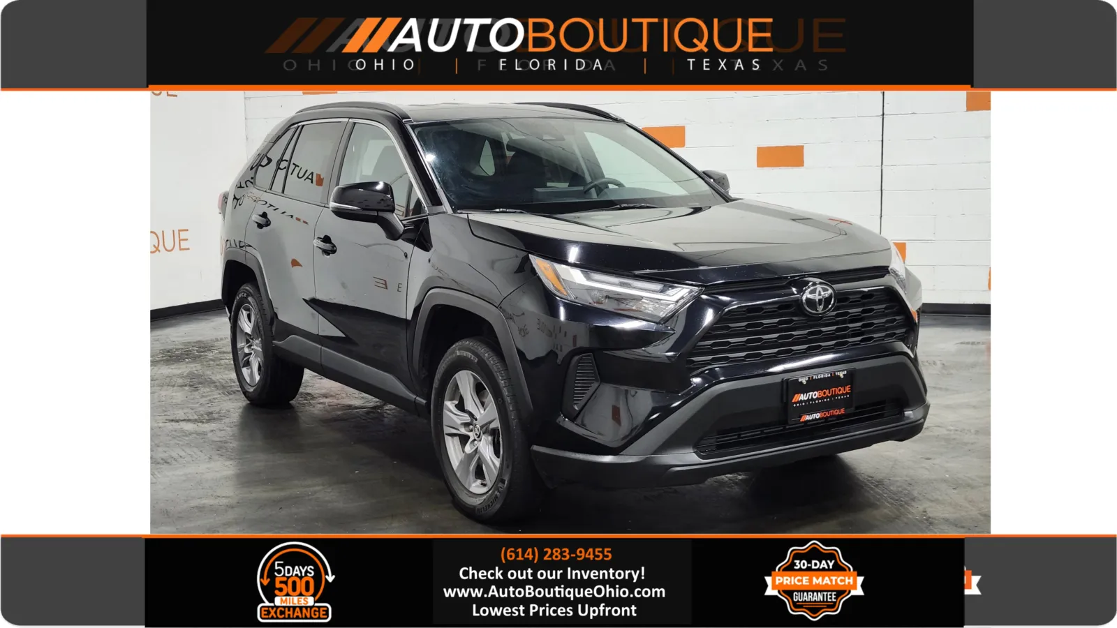 Black 2022 Toyota RAV4 XLE for sale in Columbus, OH