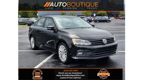 Black 2016 Volkswagen Jetta Sedan 1.8T SEL for sale in Columbus, OH