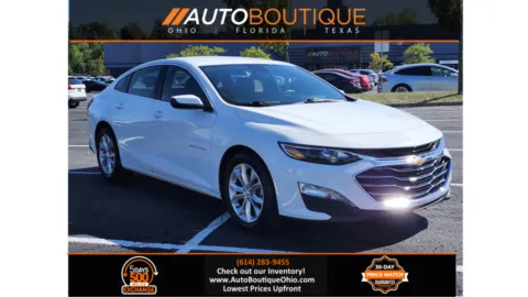White 2023 Chevrolet Malibu LT for sale in Columbus, OH