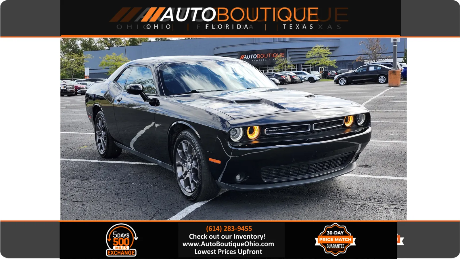 Black 2018 Dodge Challenger GT for sale in Columbus, OH