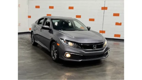 Silver 2021 Honda Civic Sedan EX for sale in Columbus, OH