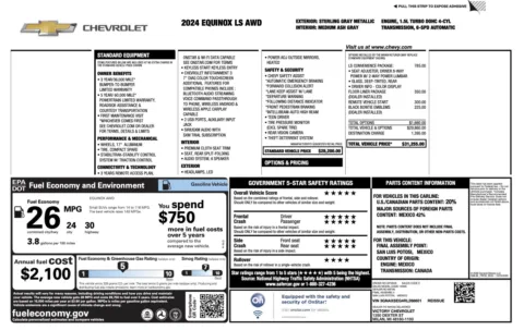 More photos of 2024 Chevrolet Equinox LS at Auto Boutique Ohio, OH