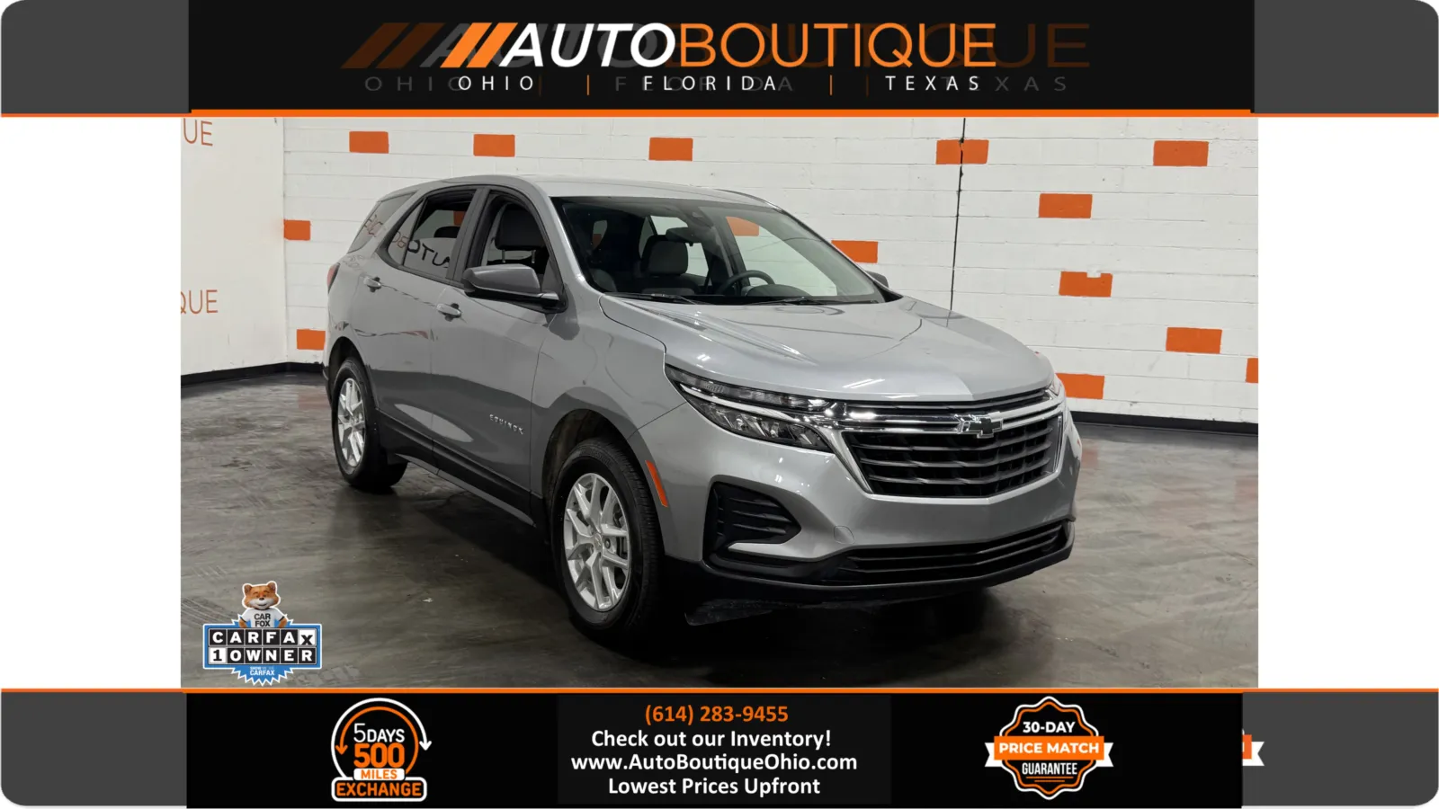 Gray 2024 Chevrolet Equinox LS for sale in Columbus, OH