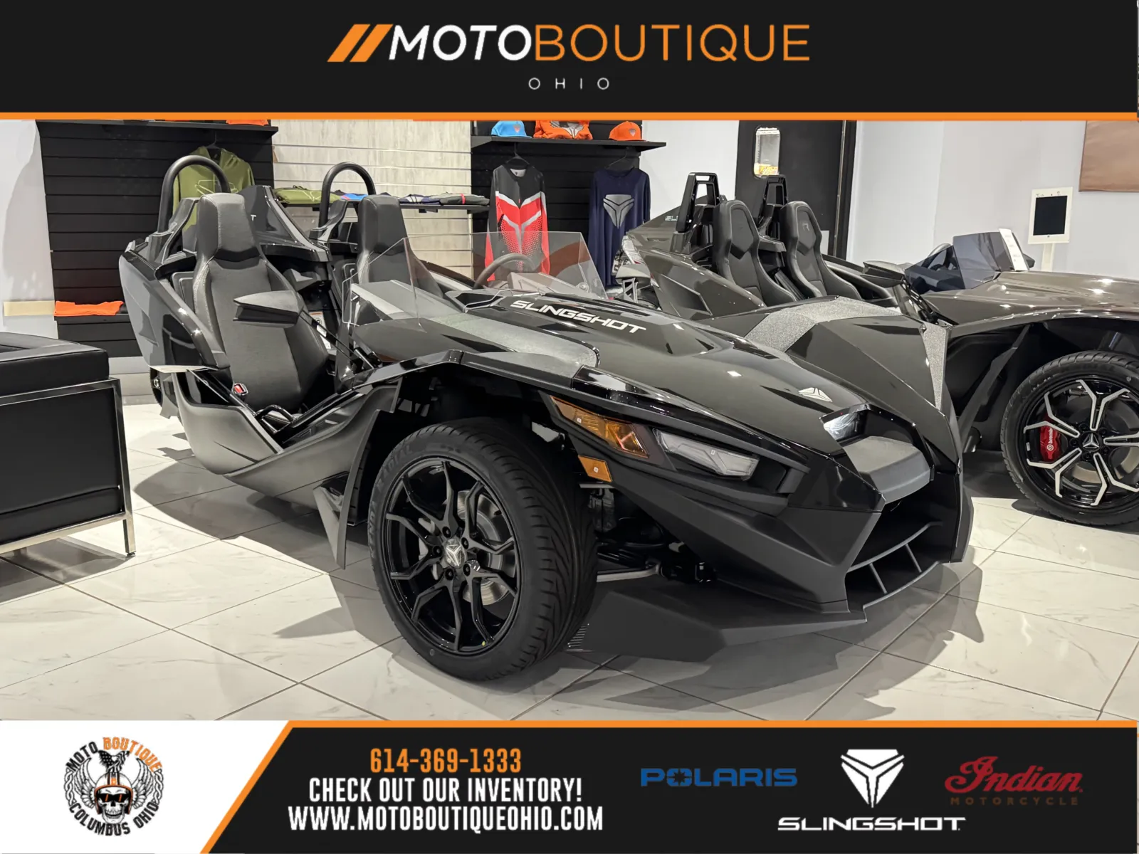 Black 2025 POLARIS SLINGHOT S MANUAL for sale in Columbus, OH