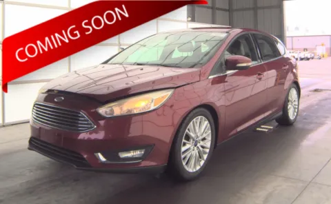 Red 2016 Ford Focus Titanium for sale in Columbus, OH