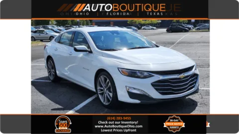White 2023 Chevrolet Malibu LT for sale in Columbus, OH
