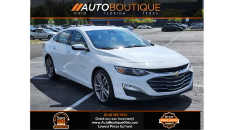 White 2023 Chevrolet Malibu LT for sale in Columbus, OH