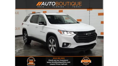 White 2019 Chevrolet Traverse LT Leather for sale in Columbus, OH