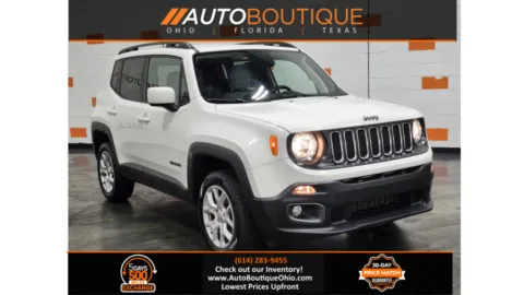 White 2018 Jeep Renegade Latitude for sale in Columbus, OH