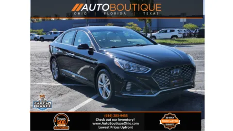 Black 2018 Hyundai Sonata SEL+ for sale in Columbus, OH