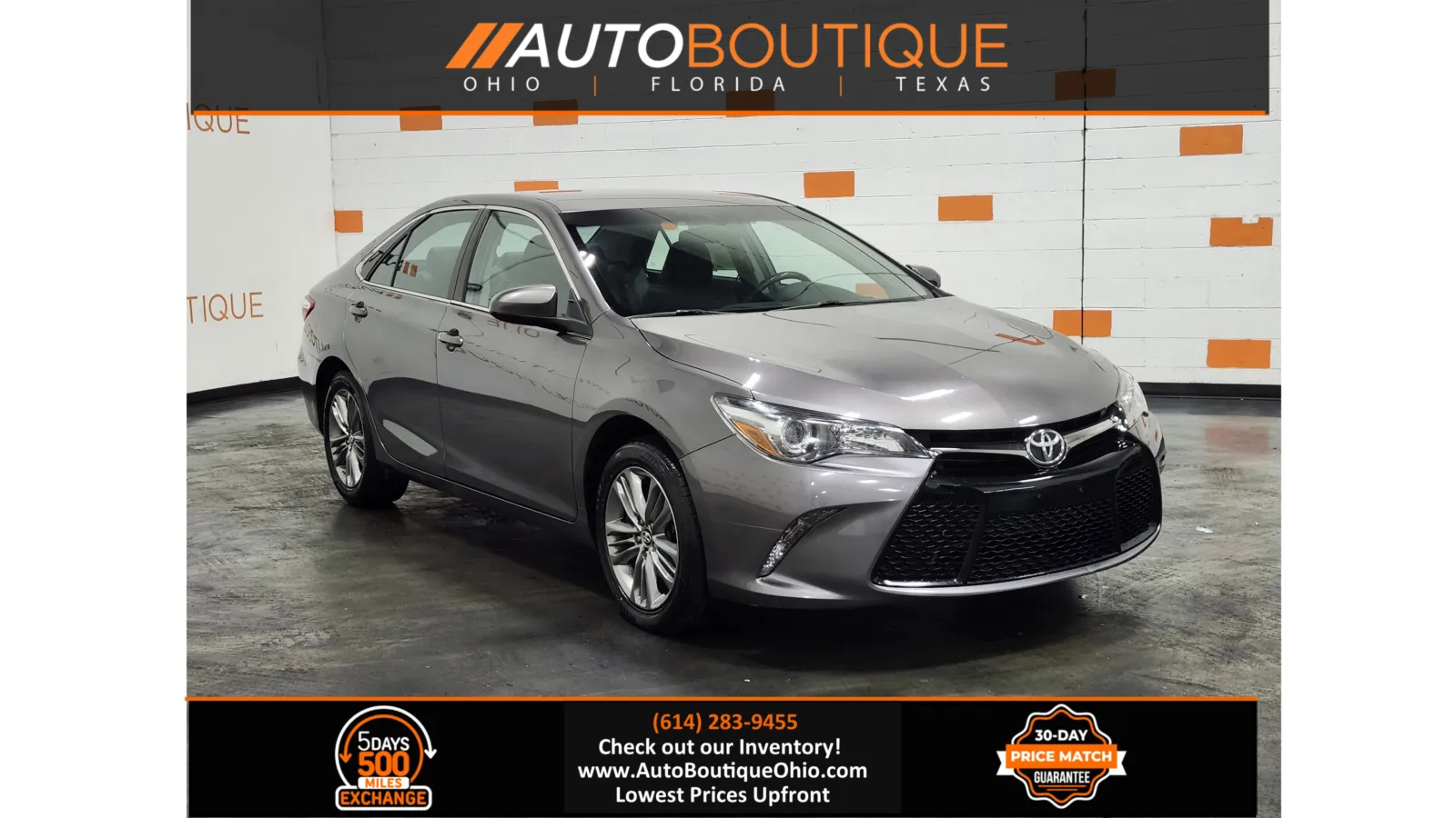 2017 Toyota Camry SE for sale in Columbus, OH