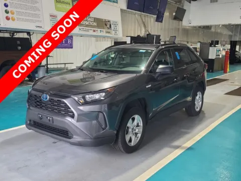 Gray 2021 Toyota RAV4 Hybrid LE for sale in Columbus, OH