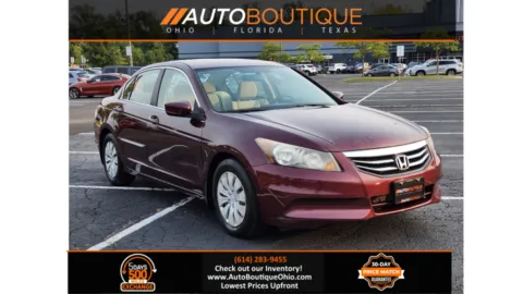 Blue 2012 Honda Accord Sdn LX for sale in Columbus, OH