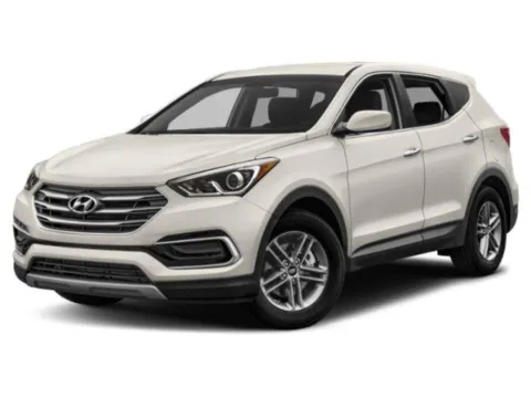 White 2018 Hyundai Santa Fe Sport 2.4L for sale in Columbus, OH