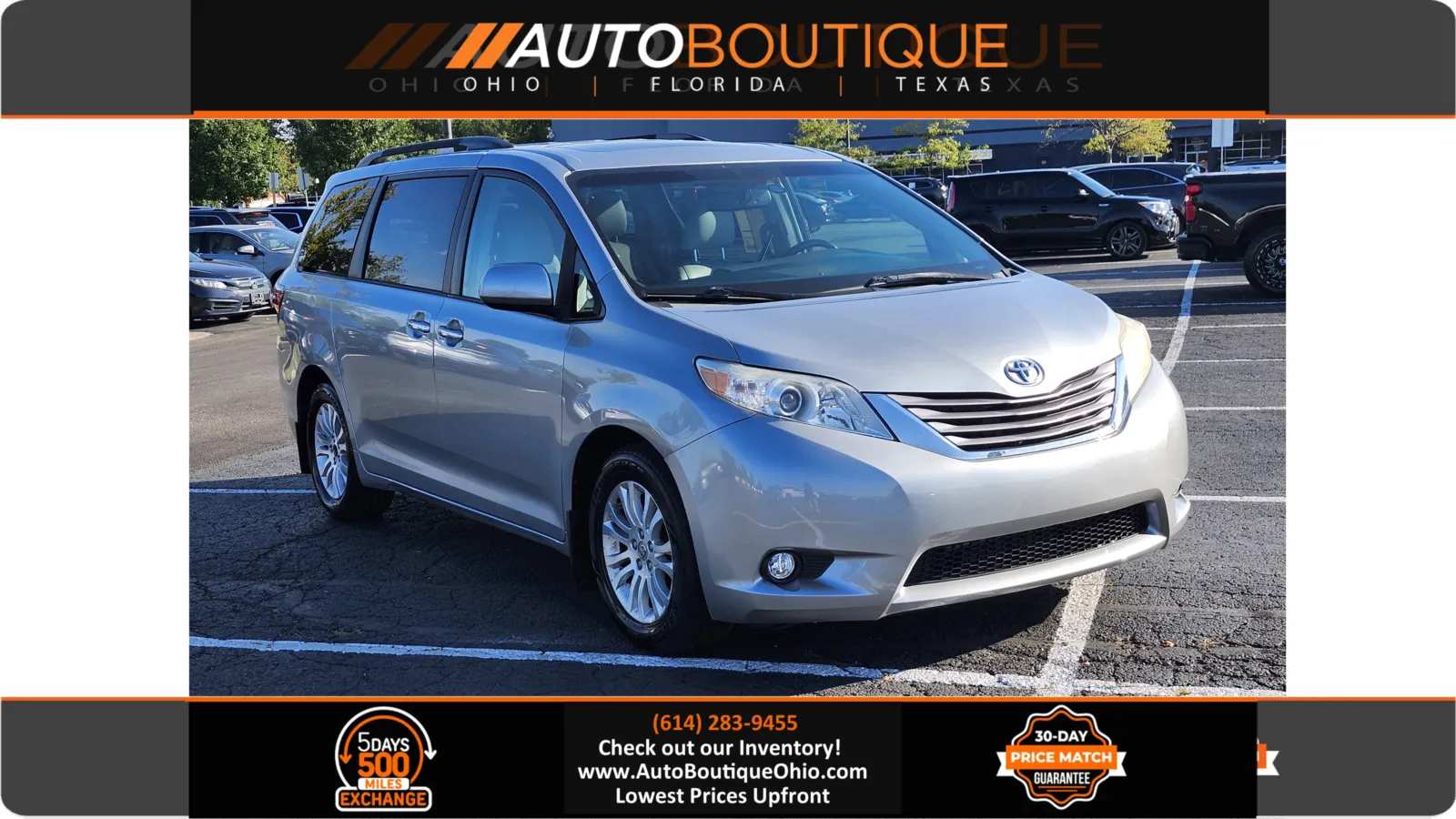 2015 Toyota Sienna XLE AAS for sale in Columbus, OH