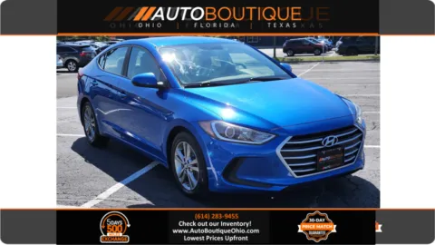 Blue 2018 Hyundai Elantra SEL for sale in Columbus, OH