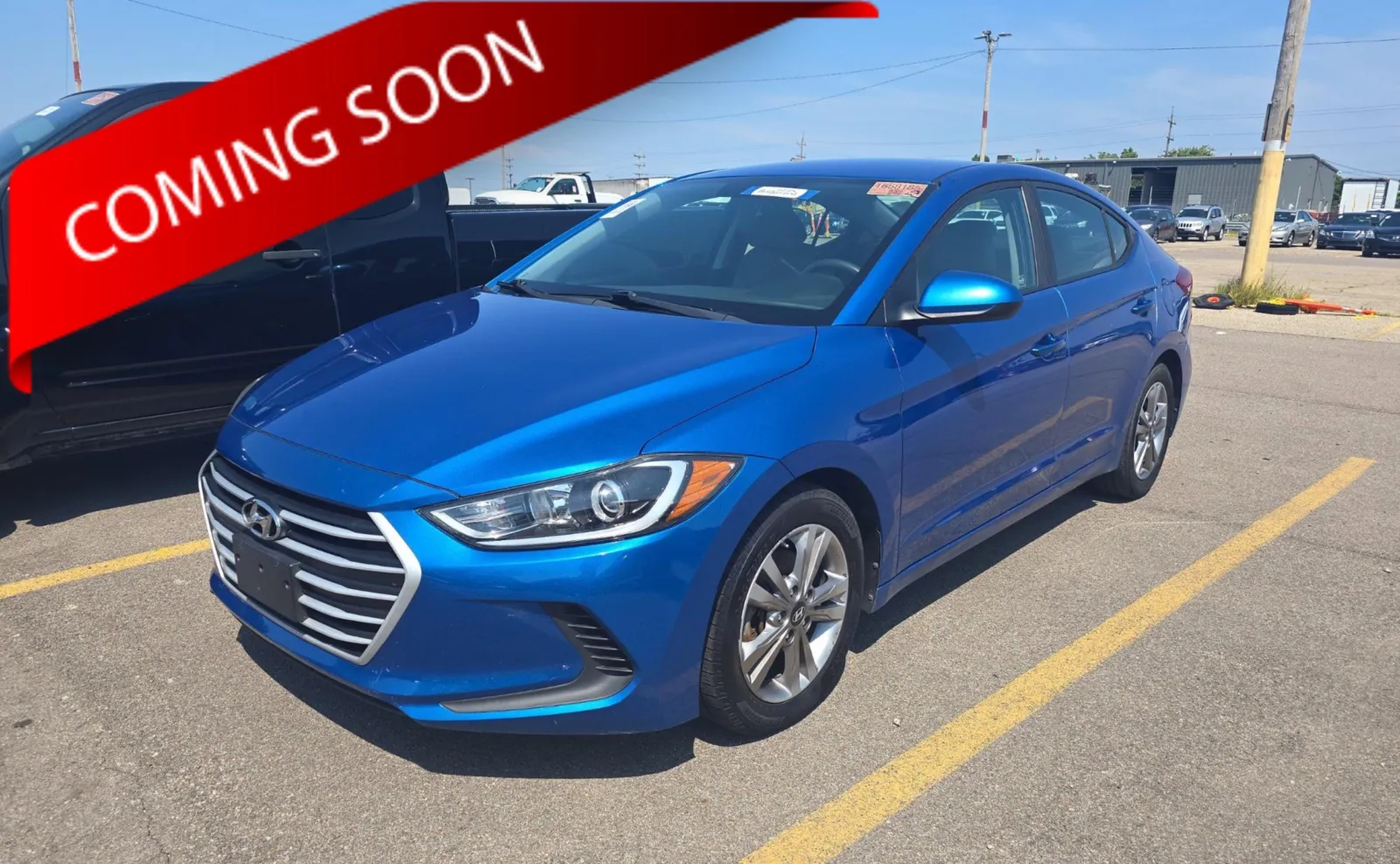Blue 2018 Hyundai Elantra SEL for sale in Columbus, OH