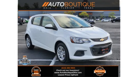 White 2020 Chevrolet Sonic LT for sale in Columbus, OH