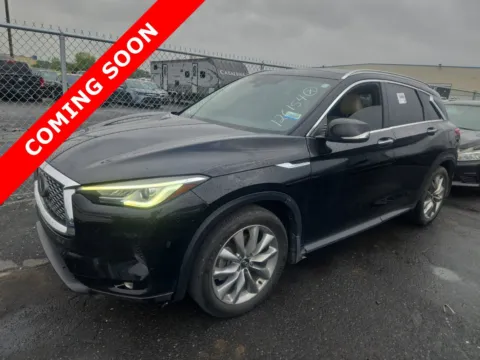 Black 2021 INFINITI QX50 LUXE for sale in Columbus, OH