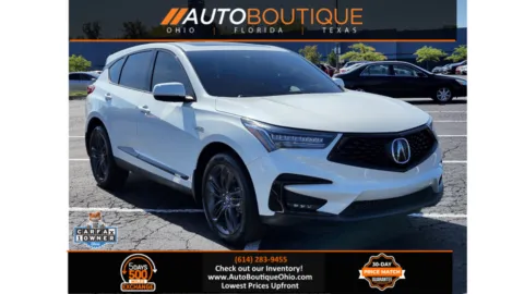 White 2020 Acura RDX w/A-Spec Pkg for sale in Columbus, OH
