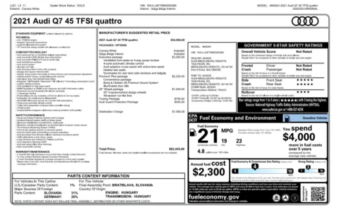 More photos of 2021 Audi Q7 Premium Plus at Auto Boutique Ohio, OH