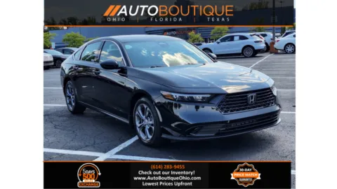 Black 2023 Honda Accord Sedan EX for sale in Columbus, OH