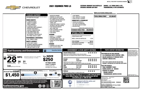 More photos of 2021 Chevrolet Equinox LS at Auto Boutique Ohio, OH