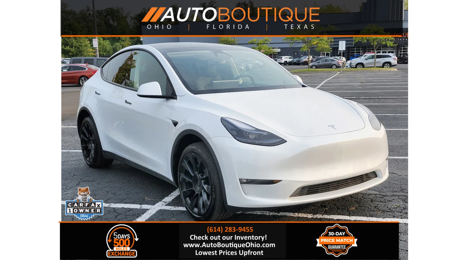 White 2024 Tesla Model Y Long Range for sale in Columbus, OH