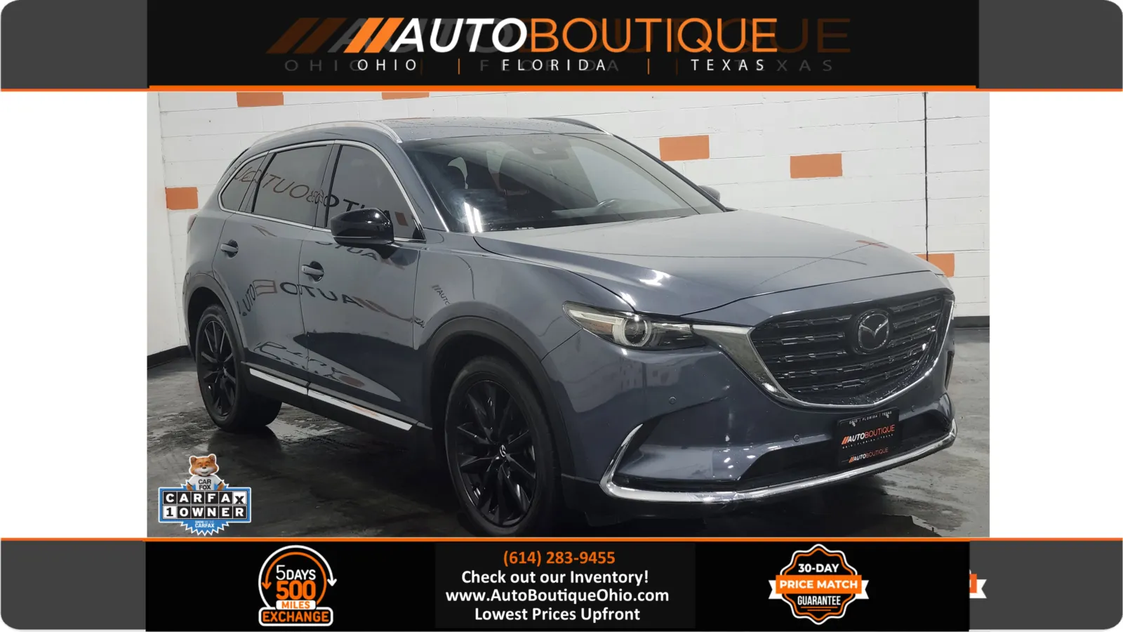 Gray 2023 Mazda CX-9 Carbon Edition for sale in Columbus, OH