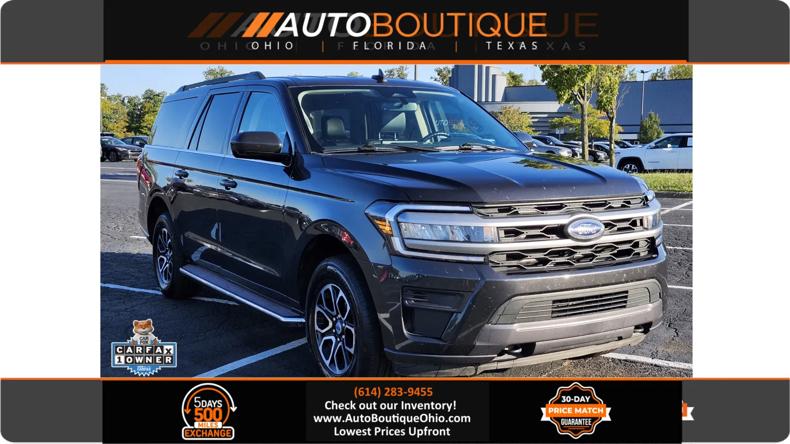 Gray 2023 Ford Expedition Max XLT for sale in Columbus, OH
