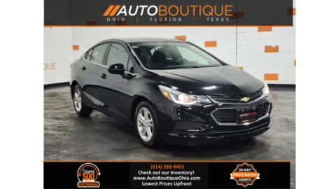 Black 2017 Chevrolet Cruze LT for sale in Columbus, OH