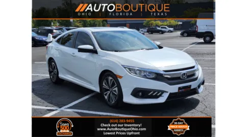 White 2018 Honda Civic Sedan EX-T for sale in Columbus, OH