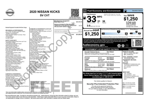 Photos of 2020 Nissan Kicks SV for sale in Columbus, OH at Auto Boutique Ohio