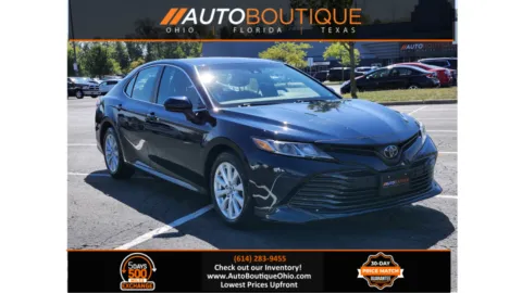 Blue 2018 Toyota Camry LE for sale in Columbus, OH