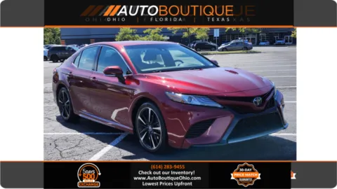 Red 2018 Toyota Camry XSE for sale in Columbus, OH