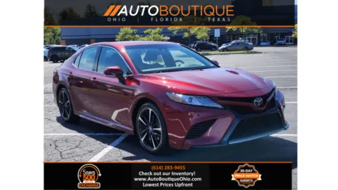 Red 2018 Toyota Camry XSE for sale in Columbus, OH