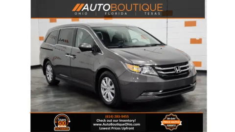 Gray 2016 Honda Odyssey EX-L for sale in Columbus, OH