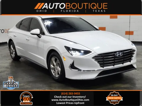 White 2021 Hyundai Sonata SE for sale in Columbus, OH