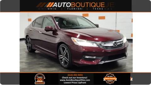 White 2017 Honda Accord Sedan Touring for sale in Columbus, OH