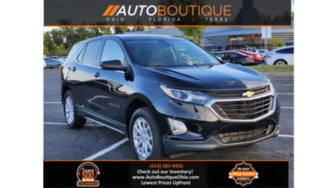 Black 2020 Chevrolet Equinox LT for sale in Columbus, OH
