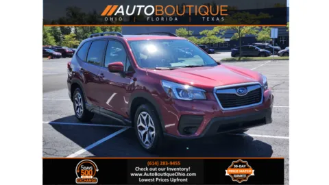 Red 2019 Subaru Forester Premium for sale in Columbus, OH