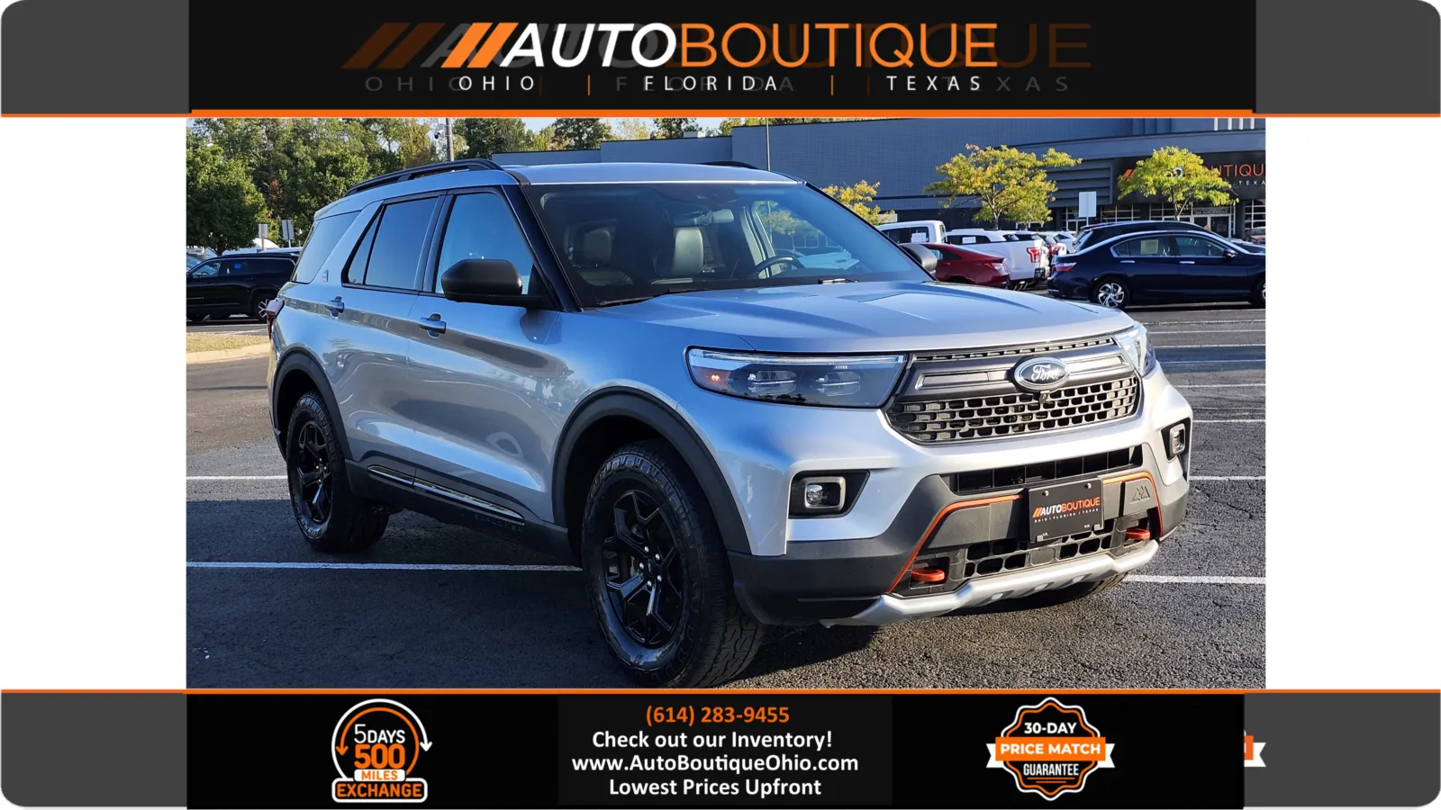 Black 2022 Ford Explorer Timberline for sale in Columbus, OH