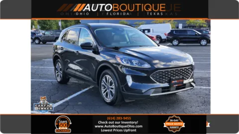 Black 2021 Ford Escape SEL Hybrid for sale in Columbus, OH