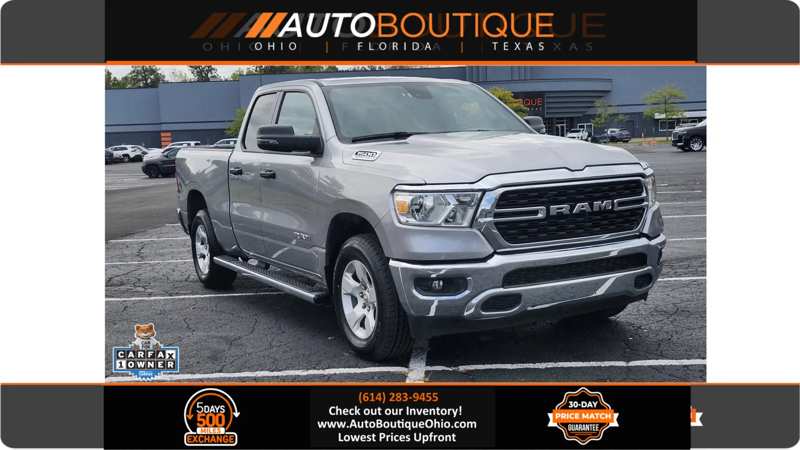Silver 2023 Ram 1500 Big Horn for sale in Columbus, OH