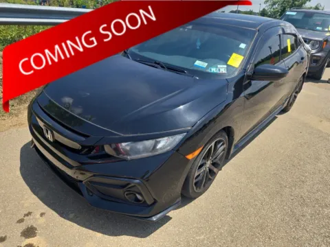 Black 2020 Honda Civic Hatchback Sport for sale in Columbus, OH