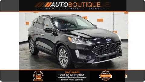 Black 2020 Ford Escape Titanium Hybrid for sale in Columbus, OH