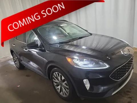 Black 2020 Ford Escape Titanium Hybrid for sale in Columbus, OH
