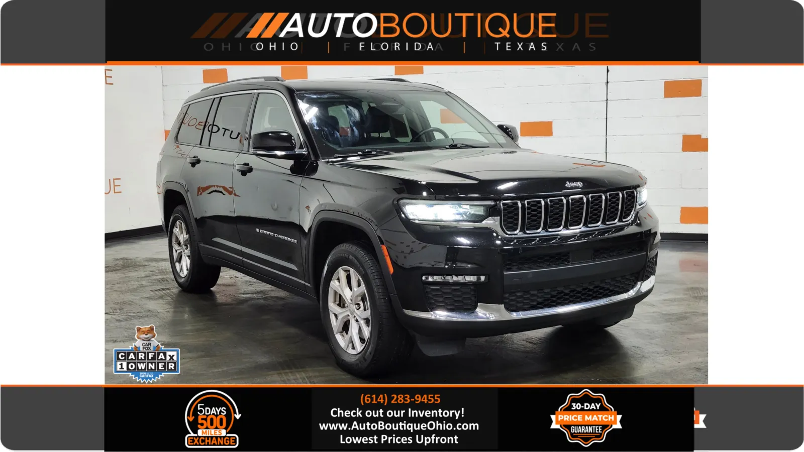 2022 Jeep Grand Cherokee L Limited for sale in Columbus, OH