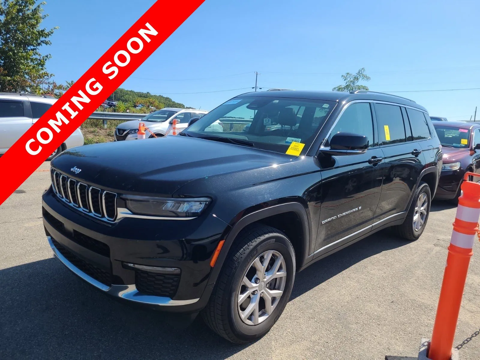 Black 2022 Jeep Grand Cherokee L Limited for sale in Columbus, OH